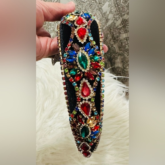 Accessories - Multicolor Jeweled Statement Headband